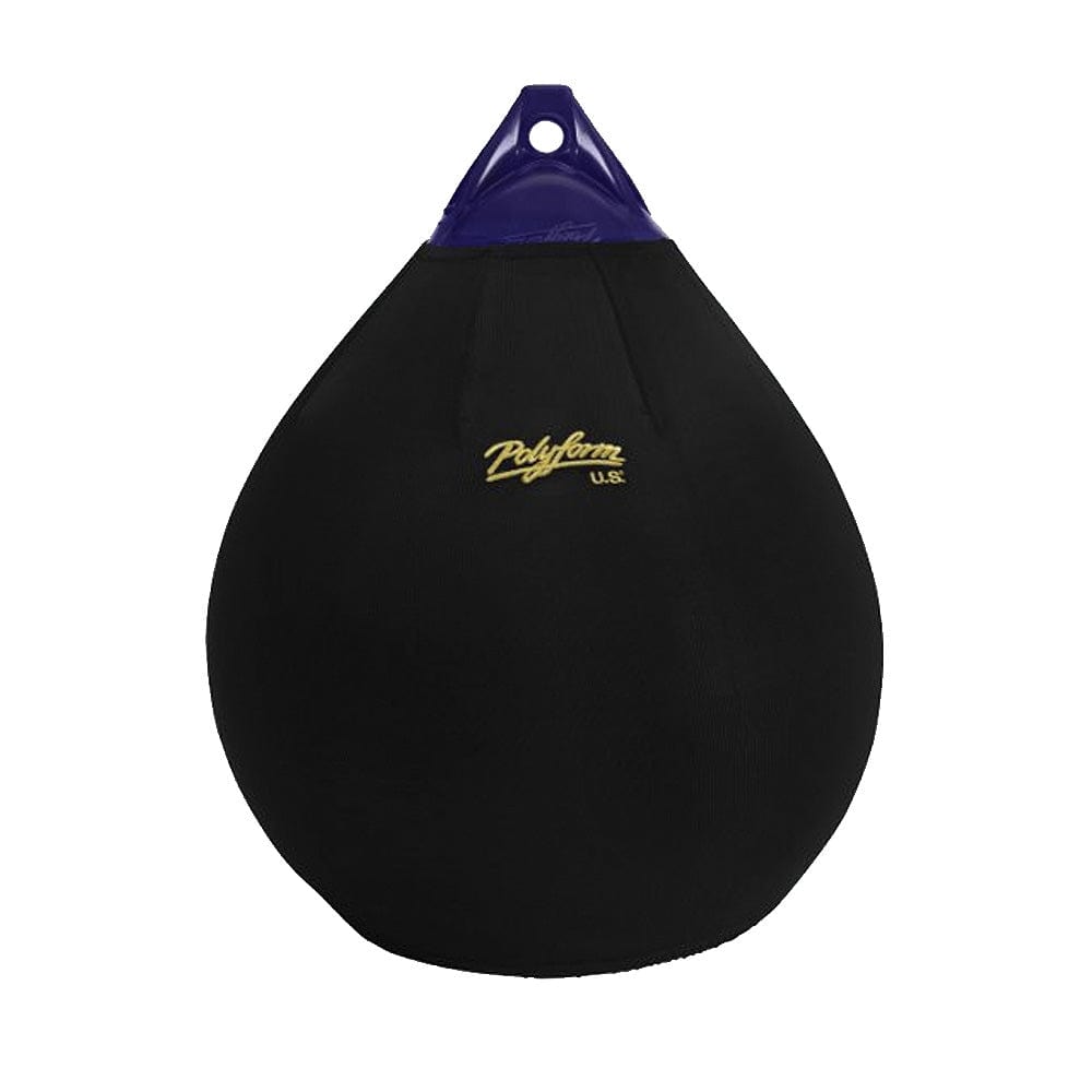 Polyform Fender Cover f/A-1 Fender - Black [EFC-A1] - The Happy Skipper