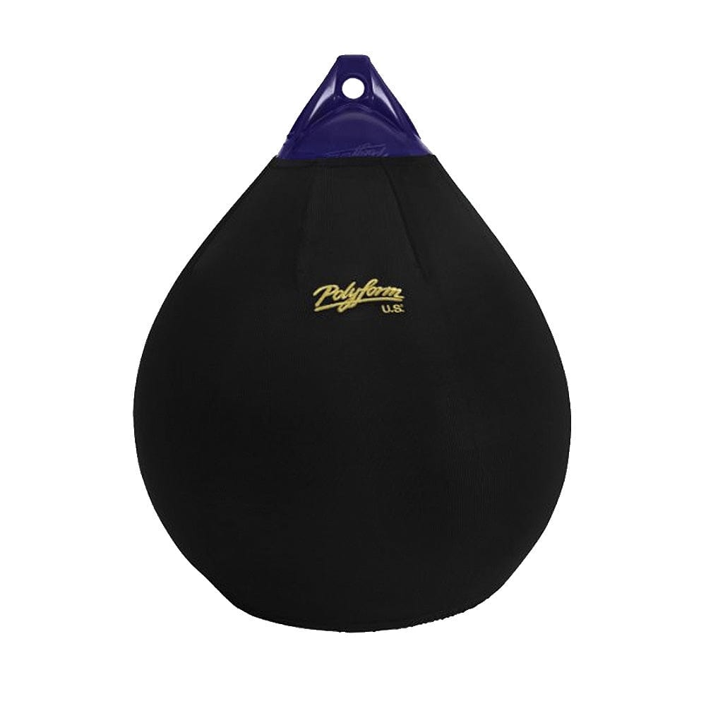 Polyform Fender Cover f/A-4 Fender - Black [EFC-A4] - The Happy Skipper