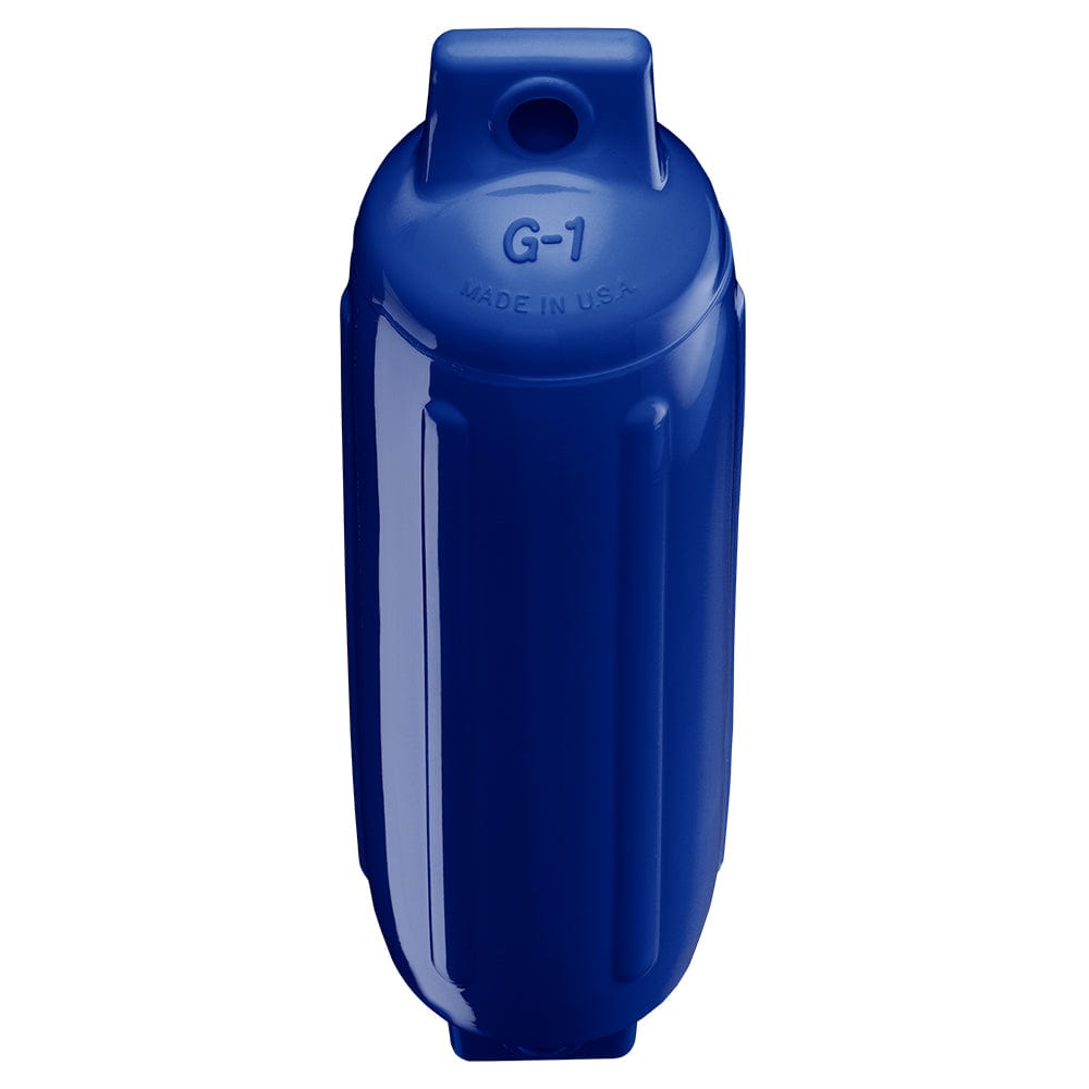 Polyform G-1 Twin Eye Fender 3.5" x 12.8" - Cobalt Blue [G-1-COBALT BLUE] - The Happy Skipper