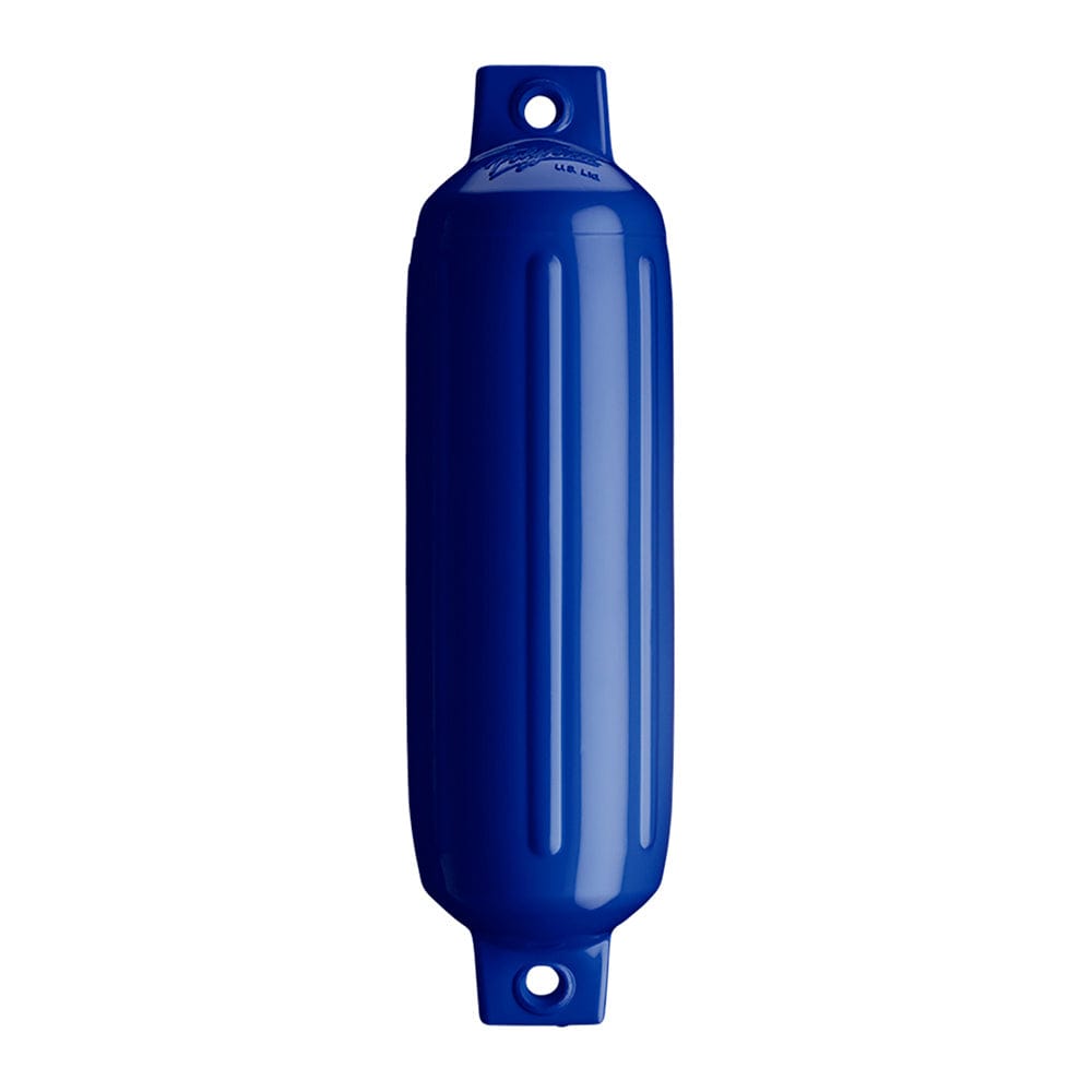 Polyform G-1 Twin Eye Fender 3.5" x 12.8" - Cobalt Blue [G-1-COBALT BLUE] - The Happy Skipper