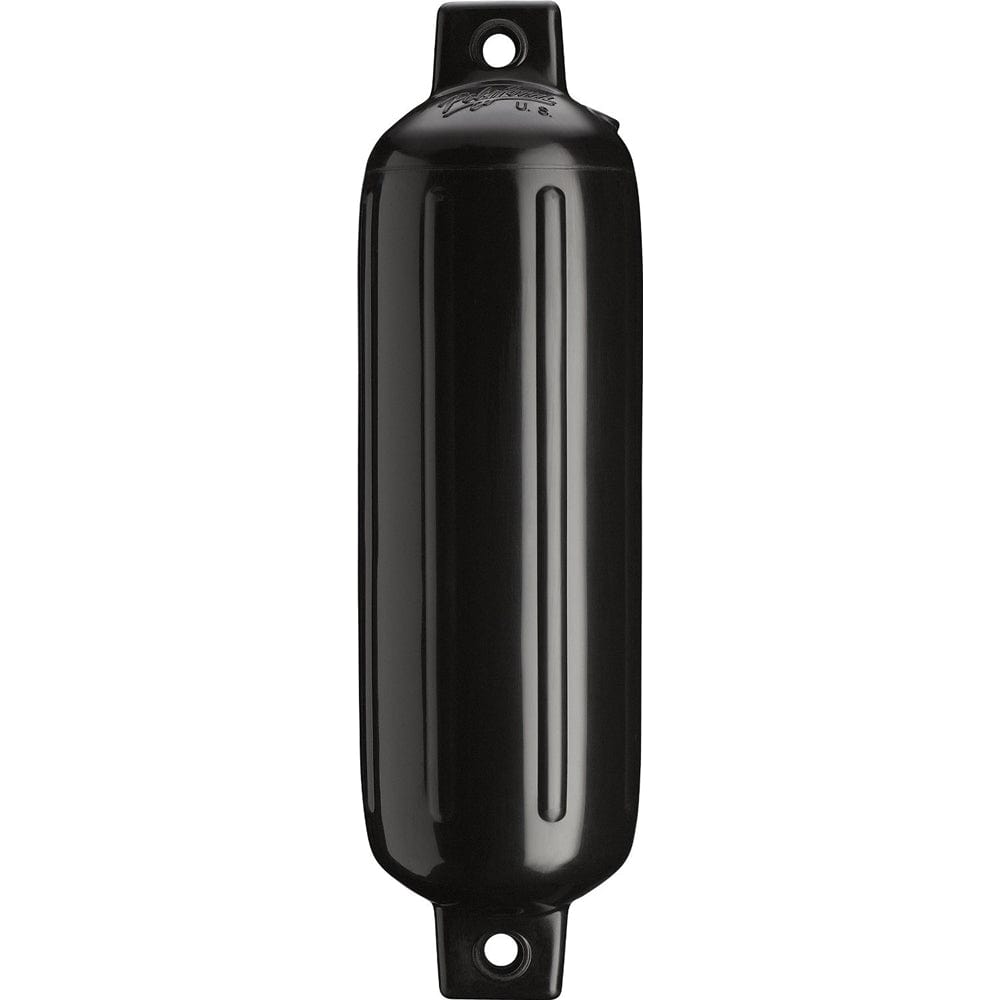 Polyform G-2 Twin Eye Fender 4.5" x 15.5" - Black [G-2-BLACK] - The Happy Skipper