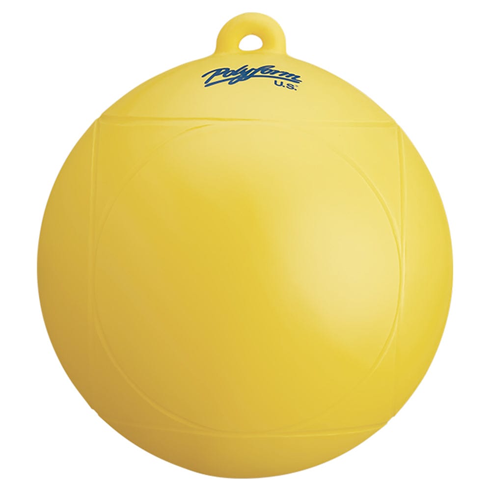 Polyform Water Ski Series Buoy - Yellow [WS-1-YELLOW] - The Happy Skipper