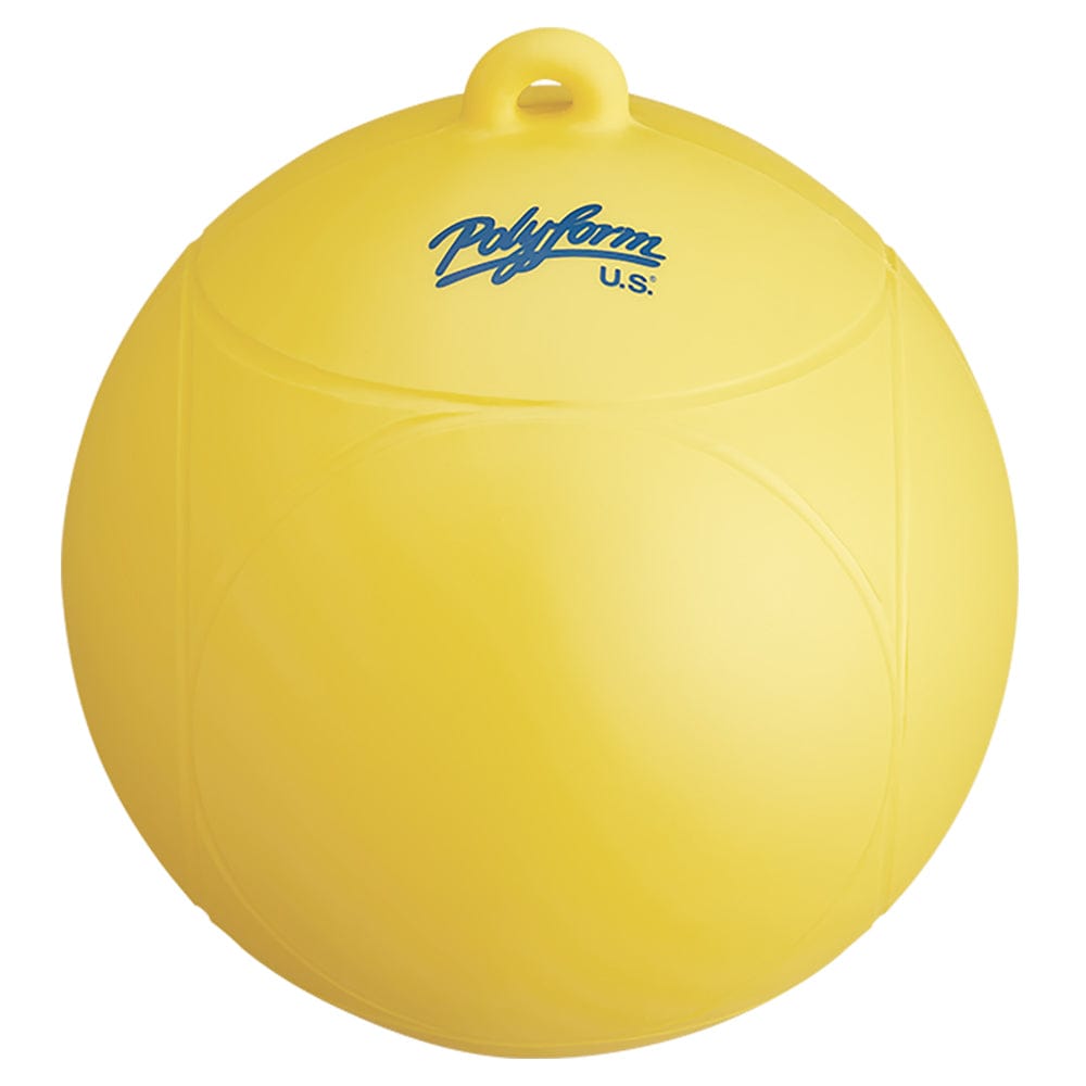 Polyform Water Ski Series Buoy - Yellow [WS-1-YELLOW] - The Happy Skipper