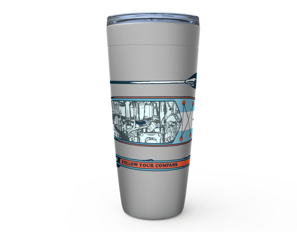 Powered Paddleboard Viking Tumblers - The Happy Skipper