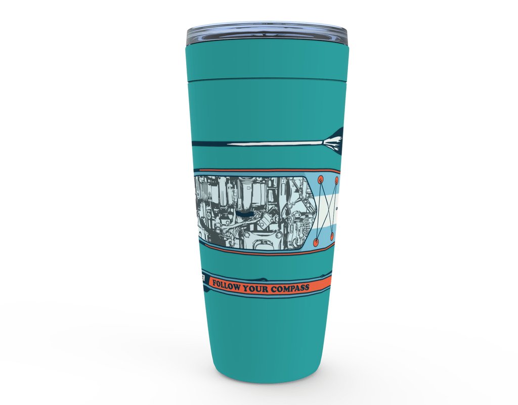 Powered Paddleboard Viking Tumblers - The Happy Skipper