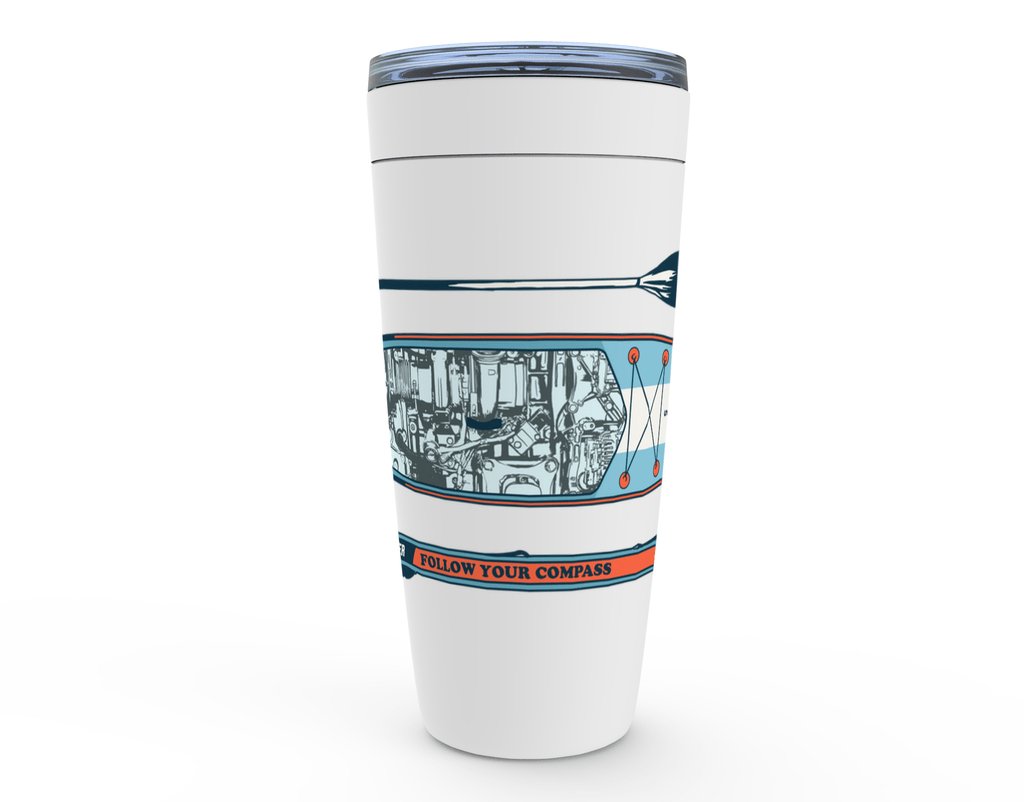 Powered Paddleboard Viking Tumblers - The Happy Skipper