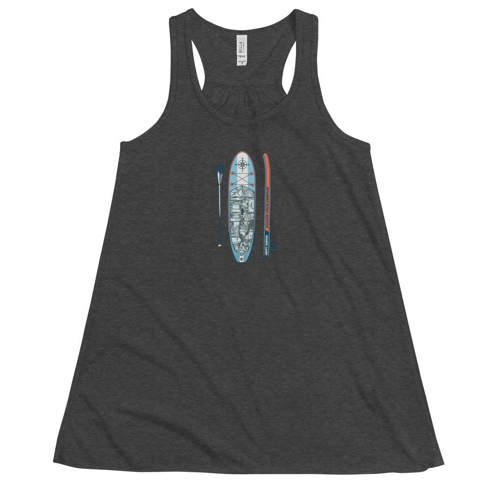 Powered Paddleboard Women's Flowy Racerback Tank - The Happy Skipper