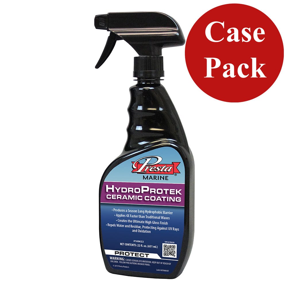 Presta Hydro Protek Ceramic Coating - 22oz Spray *Case of 12* [169622CASE] - The Happy Skipper