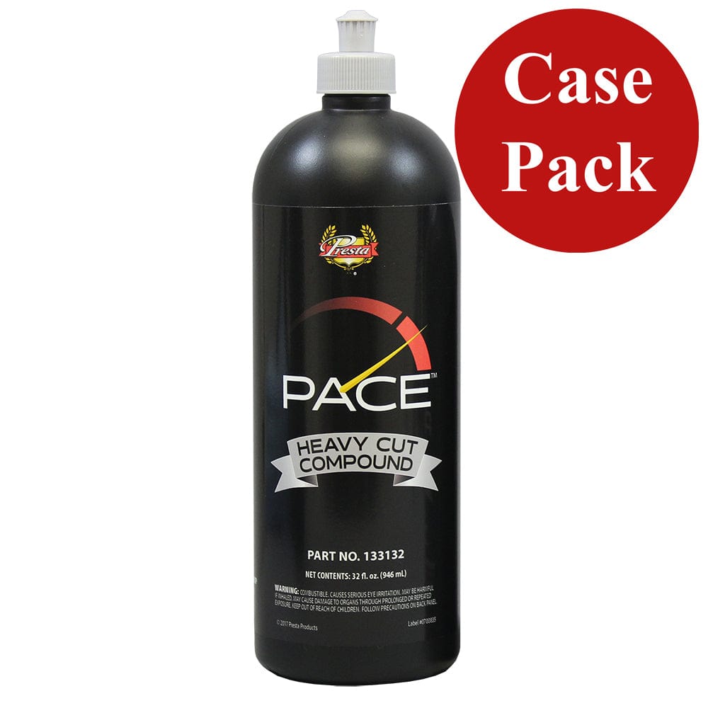 Presta PACE Heavy Cut Compound - 32oz - *Case of 6* [133132CASE] - The Happy Skipper