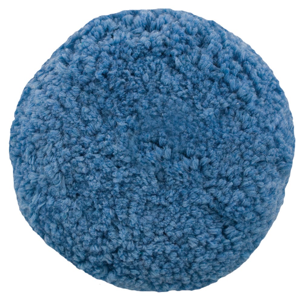 Presta Rotary Blended Wool Buffing Pad - Blue Soft Polish [890144] - The Happy Skipper