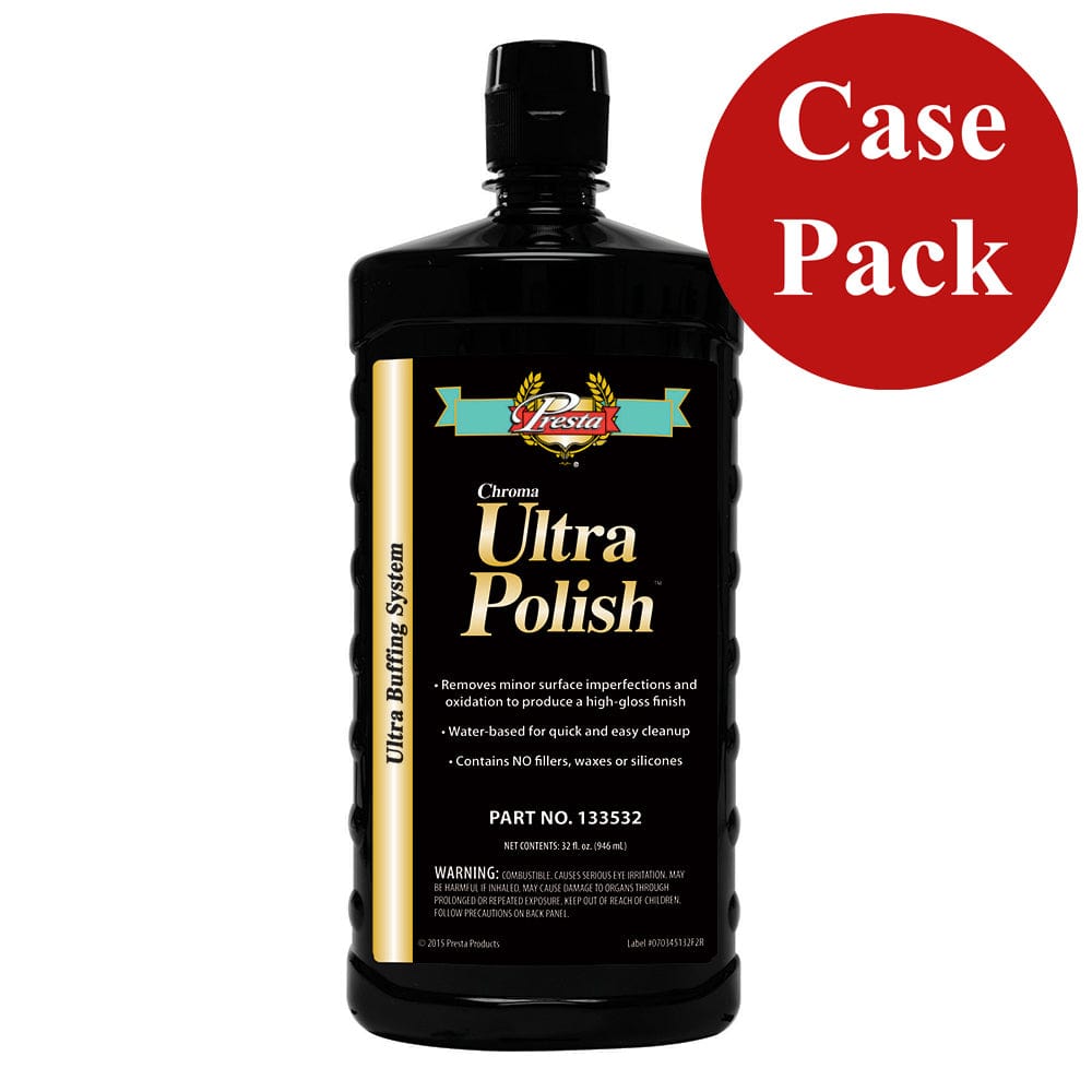 Presta Ultra Polish (Chroma 1500) - 32oz - *Case of 12* [133532CASE] - The Happy Skipper