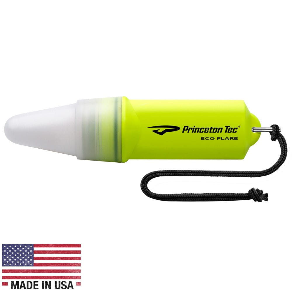 Princeton Tec ECO FLARE - Neon Yellow [EF-2-NY] - The Happy Skipper