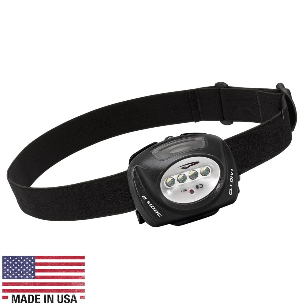 Princeton Tec QUAD II Intrinsically Safe LED Headlamp - Black [QUAD-II-BK] - The Happy Skipper