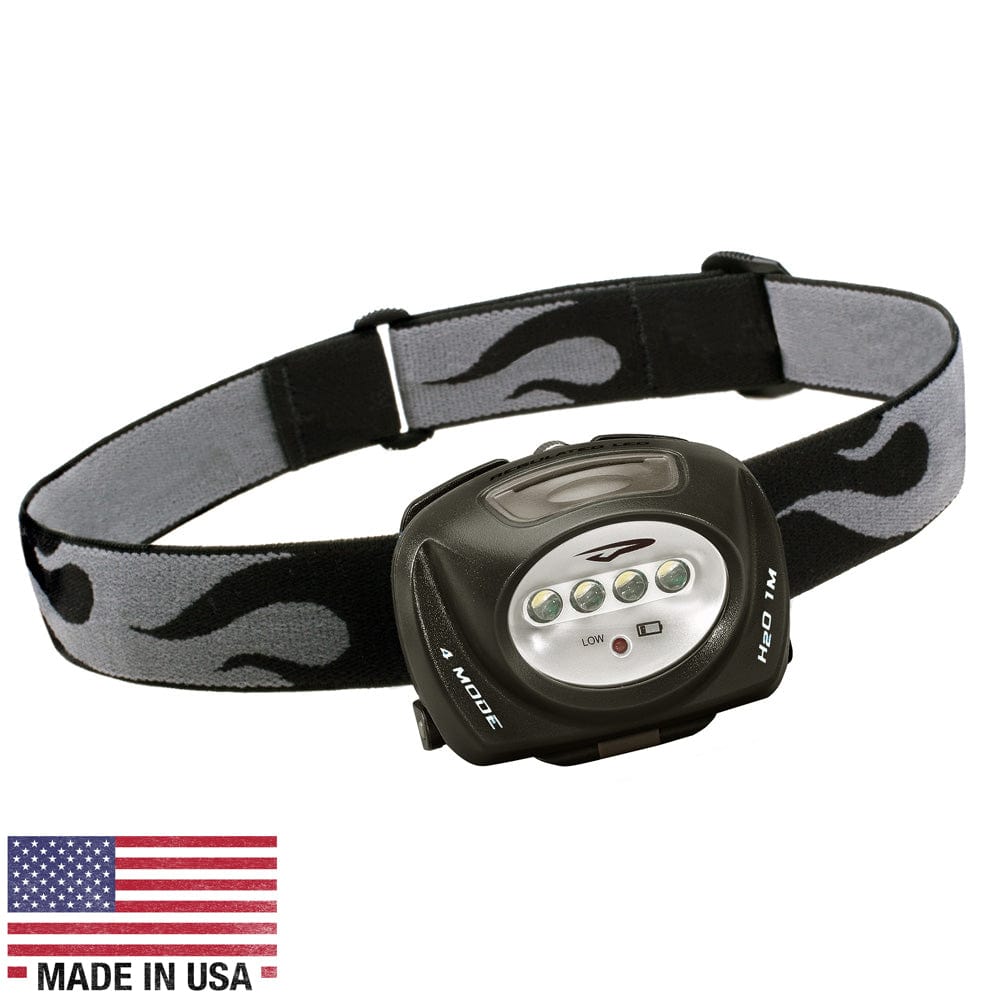 Princeton Tec QUAD LED Headlamp - Black [QUAD-BK] - The Happy Skipper