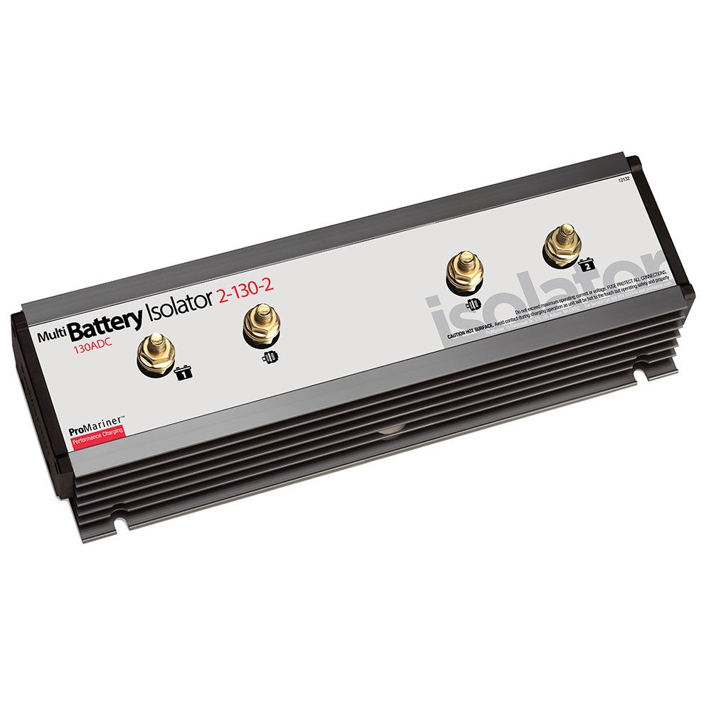 ProMariner Battery Isolator - 2 Alternator - 2 Battery - 130 AMP [12132] - The Happy Skipper
