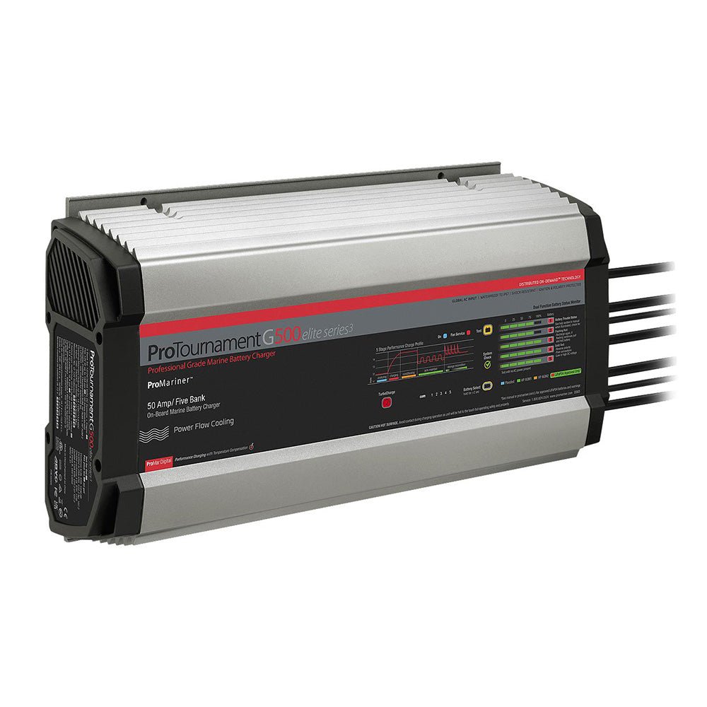 ProMariner ProTournamentelite 500 Battery Charger - 5 Bank - Global/CZone [55505] - The Happy Skipper