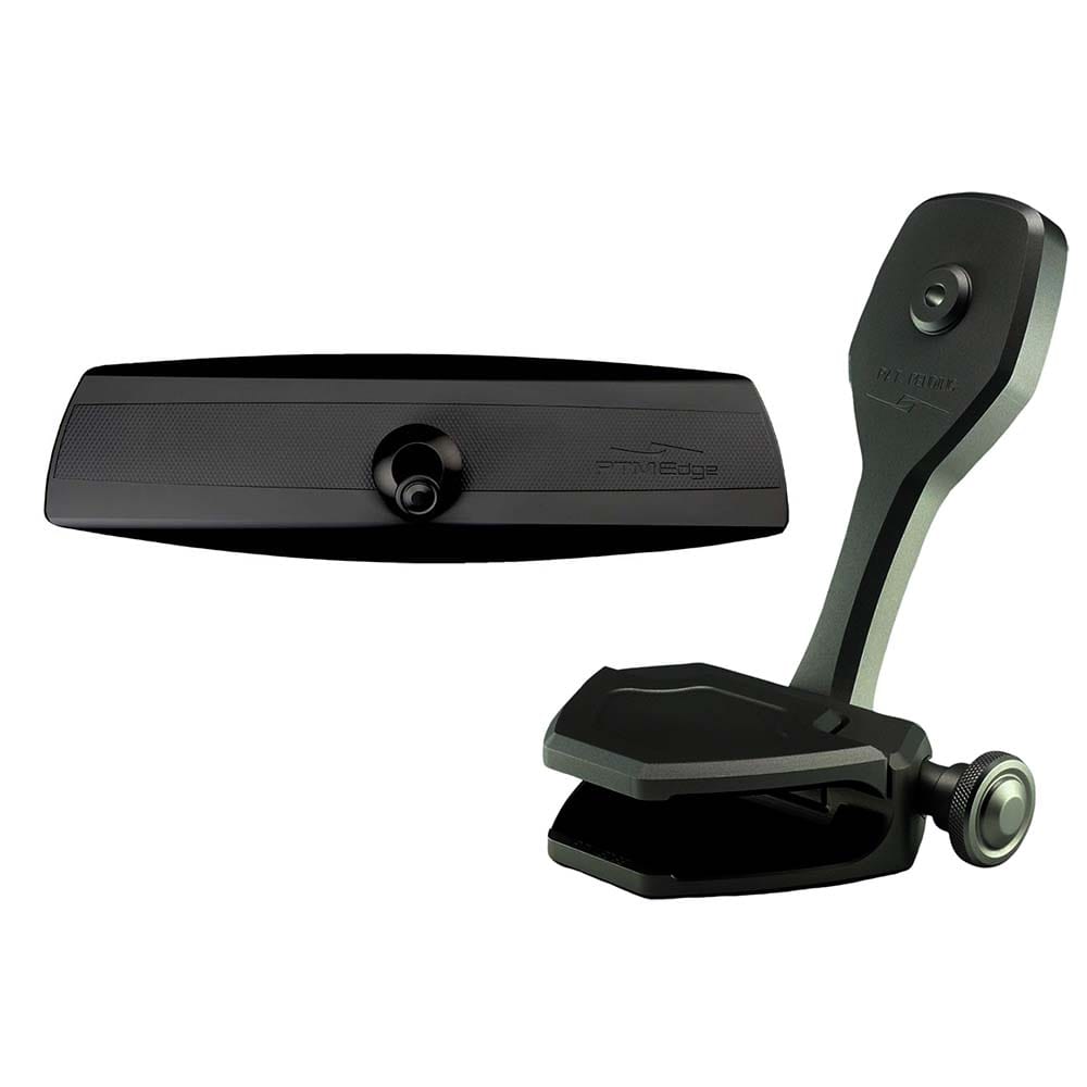 PTM Edge Mirror/Bracket Kit w/VR-140 Elite Mirror ZXR-300 (Black) [P12848-1300TEBBK] - The Happy Skipper