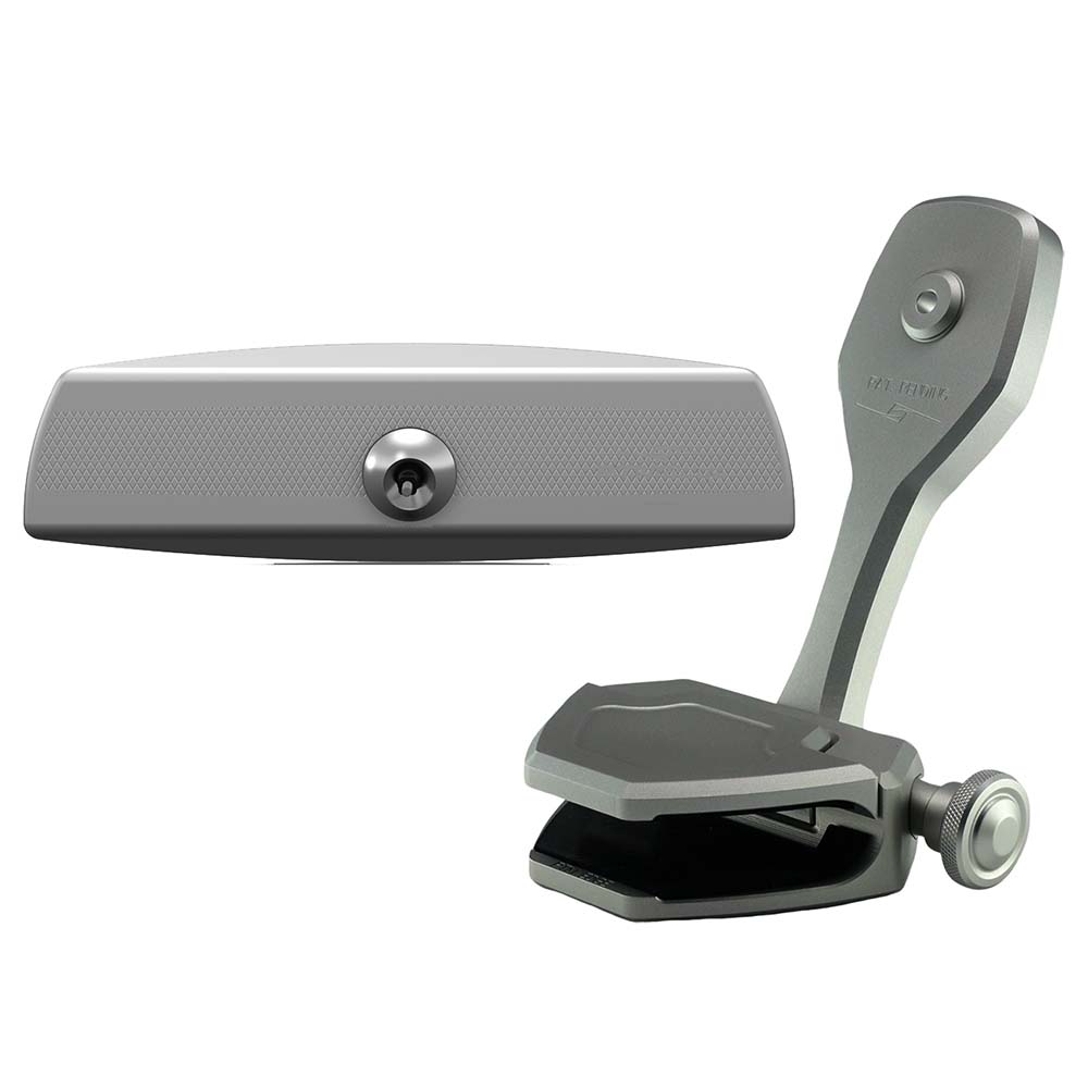 PTM Edge Mirror/Bracket Kit w/VR-140 Elite Mirror ZXR-300 (Titanium Grey) [P12848-1300TEBGR] - The Happy Skipper