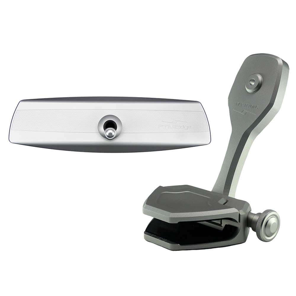 PTM Edge Mirror/Bracket Kit w/VR-140 Elite Mirror ZXR-360 (Silver) [P12848-1360TEBCL] - The Happy Skipper