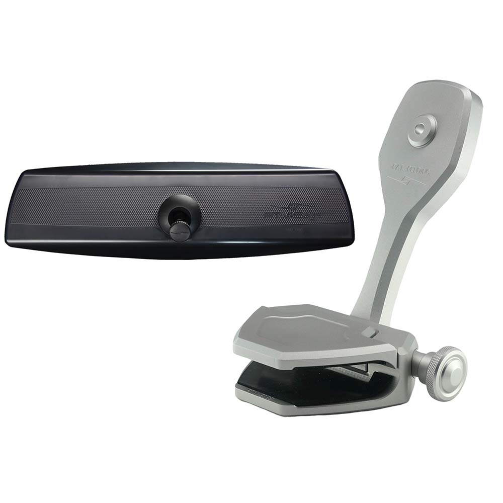 PTM Edge Mirror/Bracket Kit w/VR-140 PRO Mirror ZXR-300 (Silver) [P12848-2300TEBCL] - The Happy Skipper