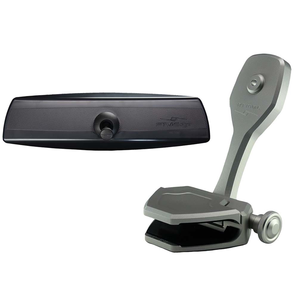 PTM Edge Mirror/Bracket Kit w/VR-140 PRO Mirror ZXR-300 (Titanium Grey) [P12848-2300TEBGR] - The Happy Skipper