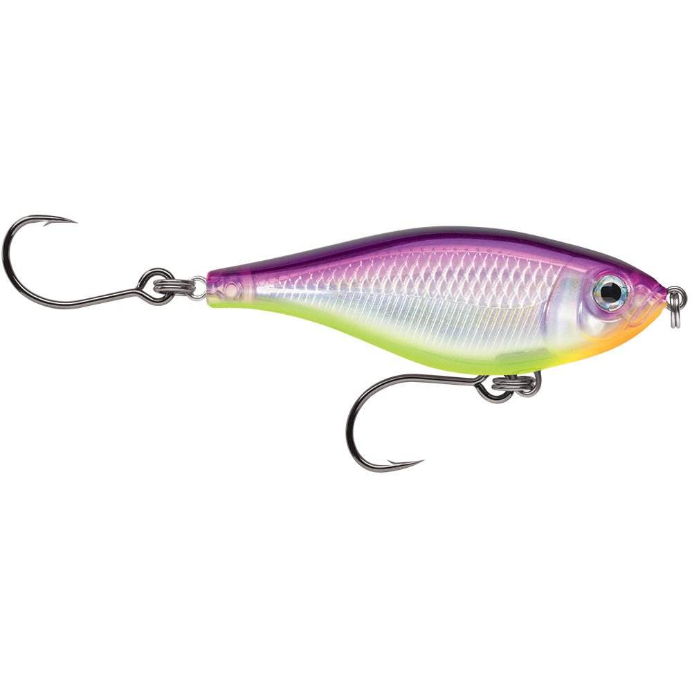 Rapala X-Rap Twitchin Mullet 2-1/2" Purple Chartreuse [SXRTM06PRCH] - The Happy Skipper