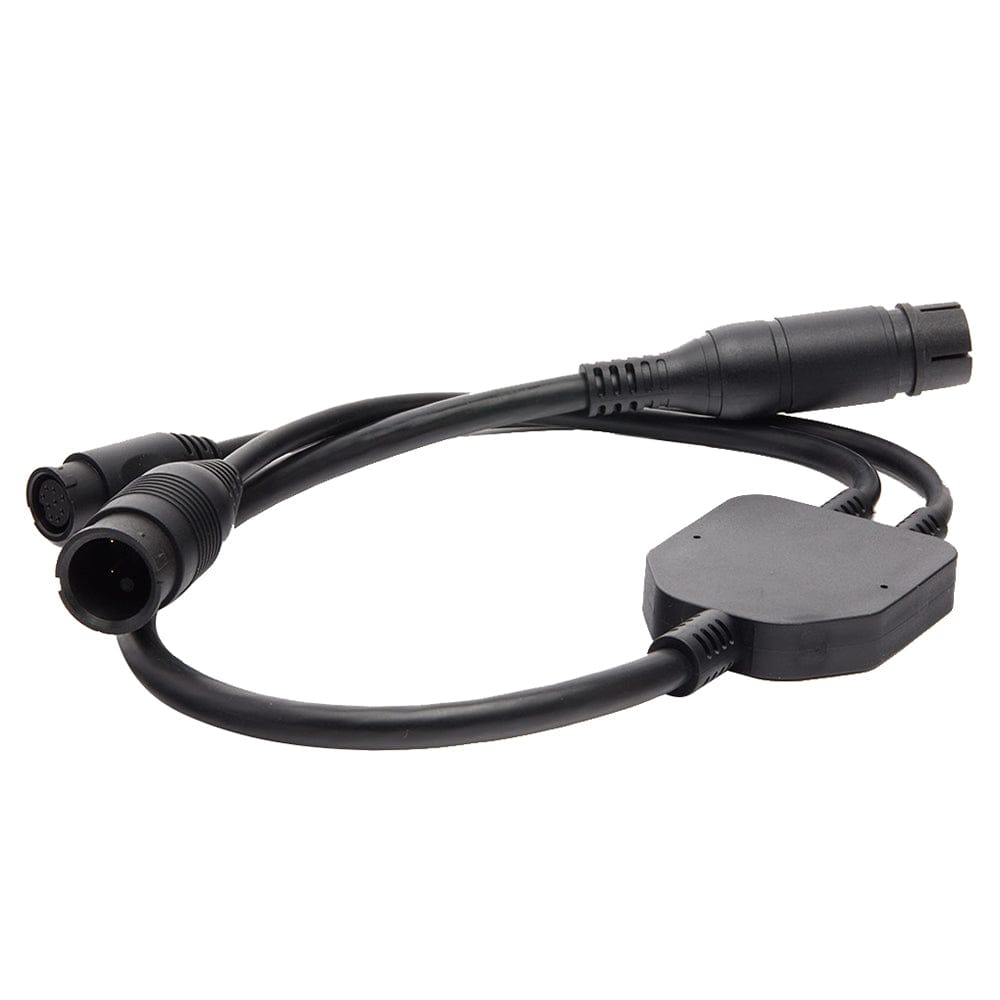 Raymarine Adapter Cable - 25-Pin to 9-Pin 8-Pin - Y-Cable to DownVision CP370 Transducer to Axiom RV [A80494] - The Happy Skipper