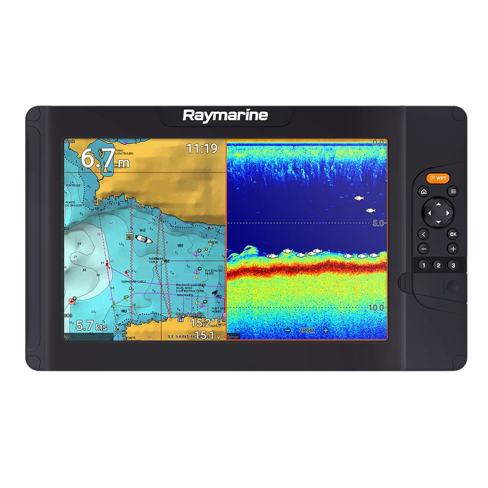 Raymarine Element 12 S Combo High CHIRP - No Transducer - No Chart [E70535] - The Happy Skipper