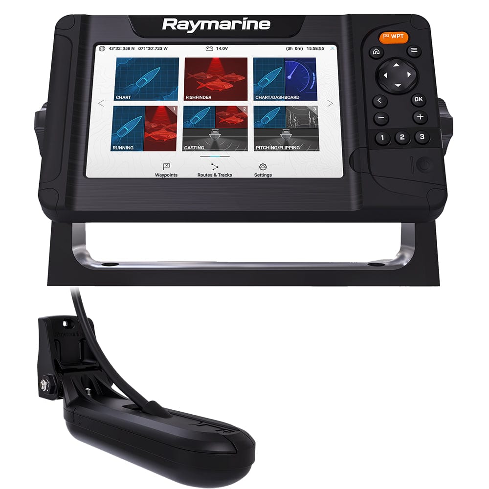 Raymarine Element 7 HV Combo w/HV-100 Transducer Nav+ US Canada Chart [E70532-05-NAG] - The Happy Skipper