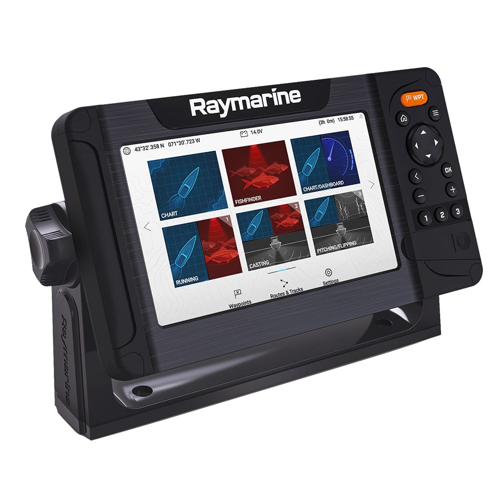 Raymarine Element 7 HV Combo w/HV-100 Transducer Nav+ US Canada Chart [E70532-05-NAG] - The Happy Skipper