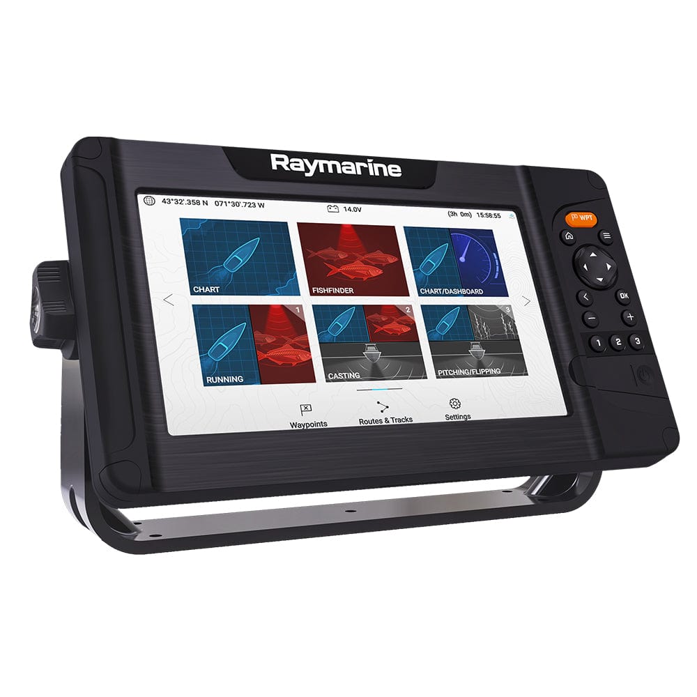 Raymarine Element 9 HV Combo w/HV-100 Transducer Nav+ US Canada Chart [E70534-05-NAG] - The Happy Skipper