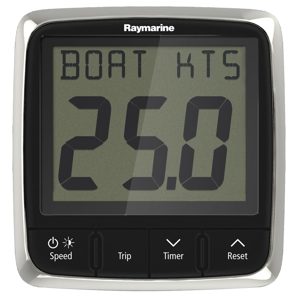Raymarine i50 Speed Display System w/Nylon Thru-Hull Transducer [E70147] - The Happy Skipper