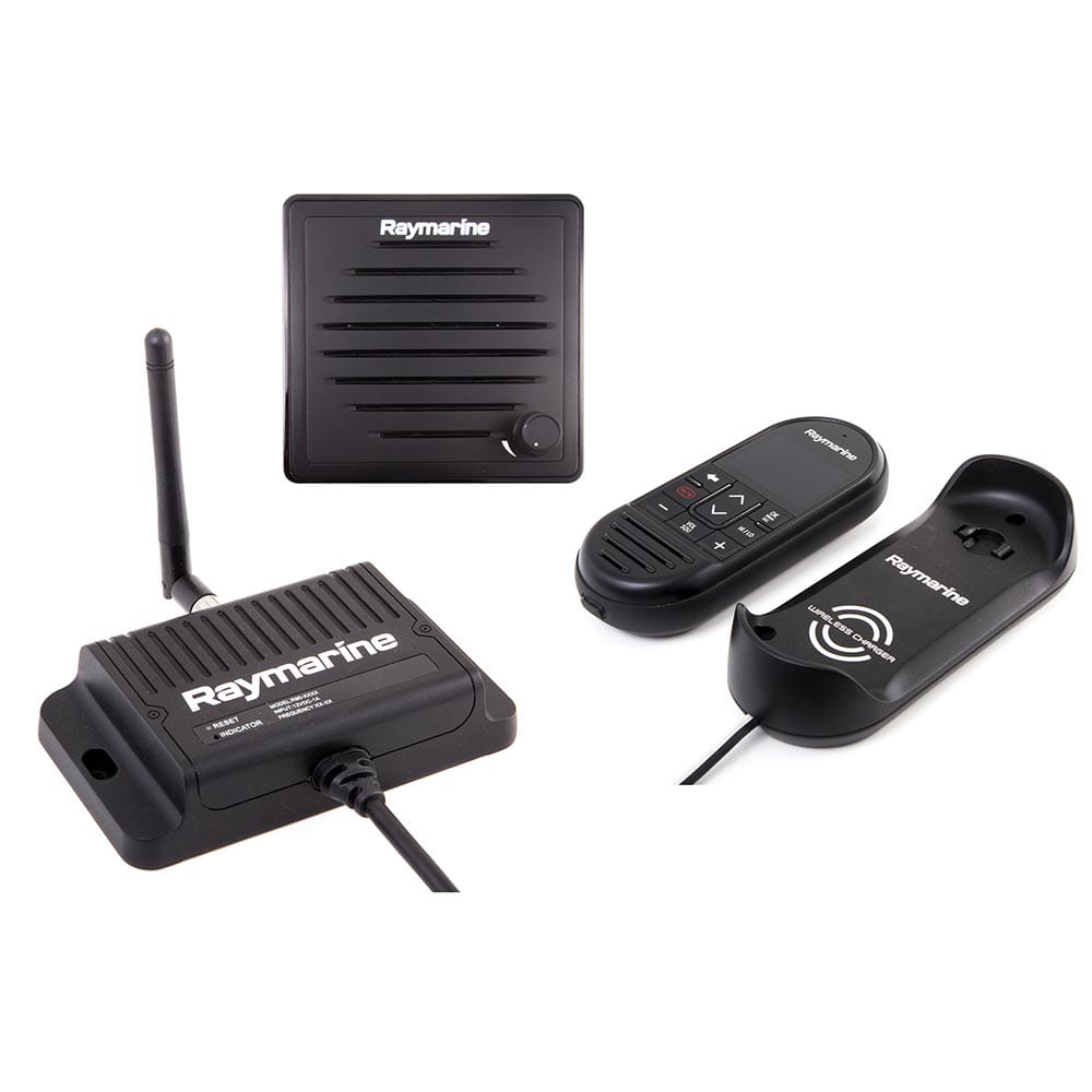 Raymarine Ray90 Wireless First Station Kit with Passive Speaker, Wireless Handset Wireless Hub [T70433] - The Happy Skipper