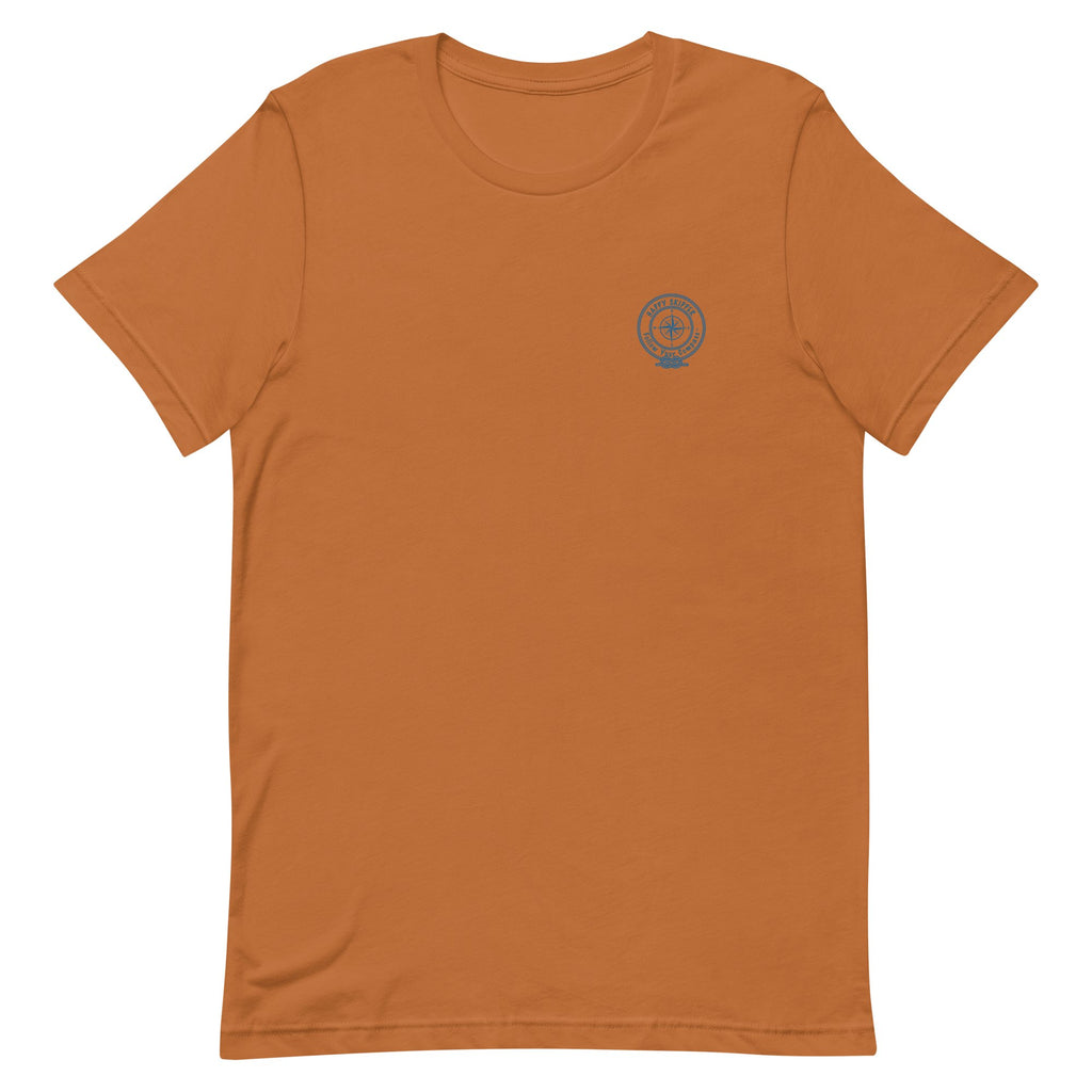 Reel Time Happy Skipper Design - Short-Sleeve Unisex T-Shirt - The Happy Skipper