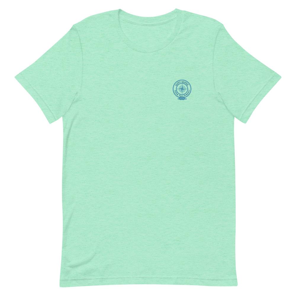 Reel Time Happy Skipper Design - Short-Sleeve Unisex T-Shirt - The Happy Skipper