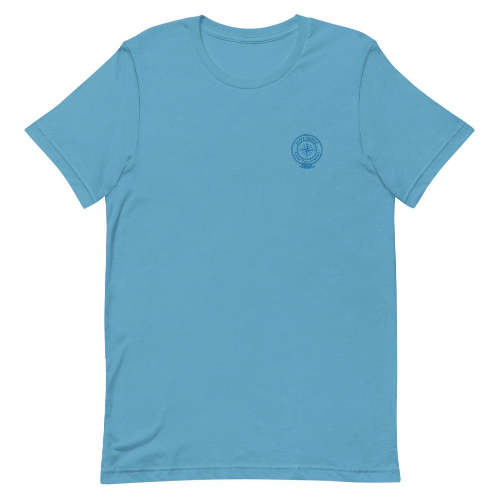 Reel Time Happy Skipper Design - Short-Sleeve Unisex T-Shirt - The Happy Skipper