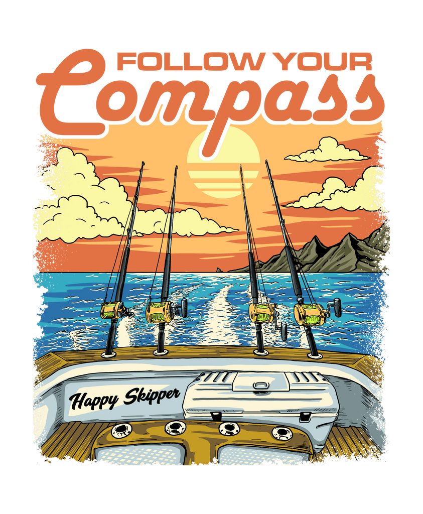 Reel Time Throw Blanket - The Happy Skipper