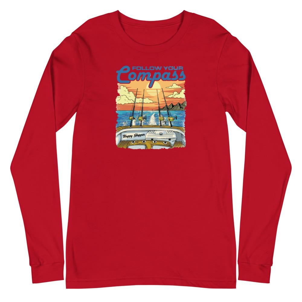 Reel Time Unisex Long Sleeve Tee - The Happy Skipper