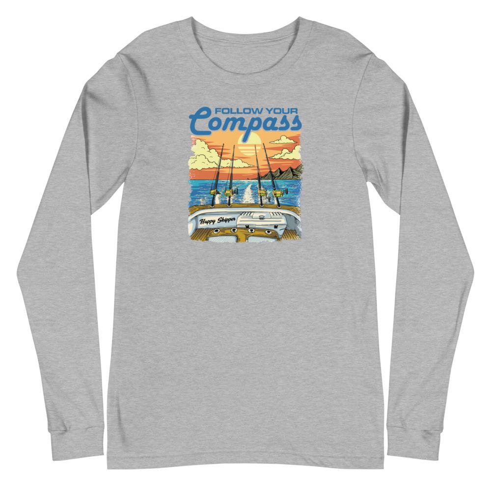 Reel Time Unisex Long Sleeve Tee - The Happy Skipper
