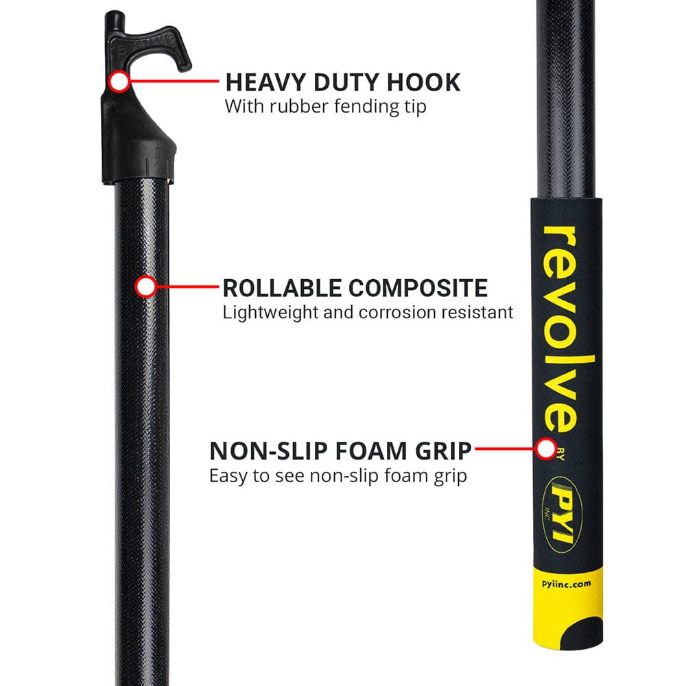 Revolve Rollable Boat Hook - 75" [03-REV-BH] - The Happy Skipper