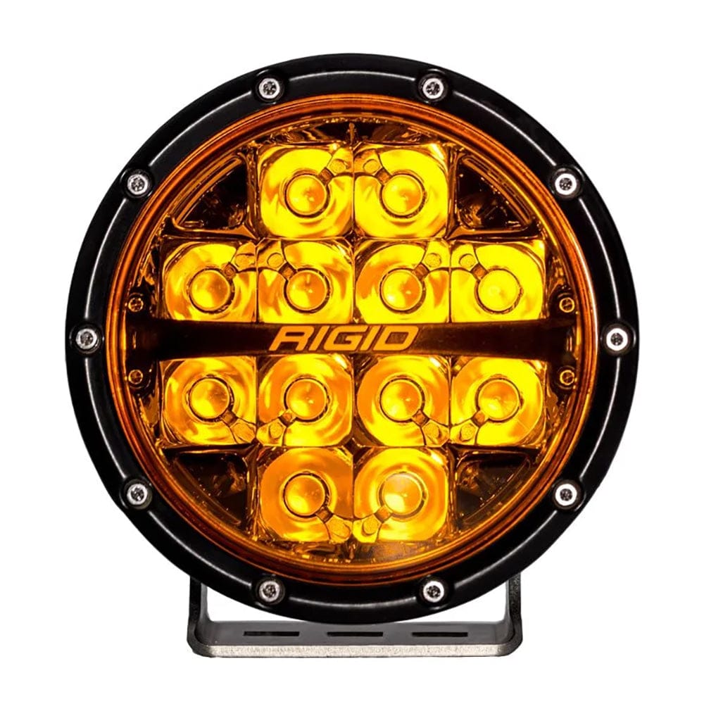 RIGID Industries 360 Series 6" Spot w/Amber Pro Lens - Pair [36210] - The Happy Skipper