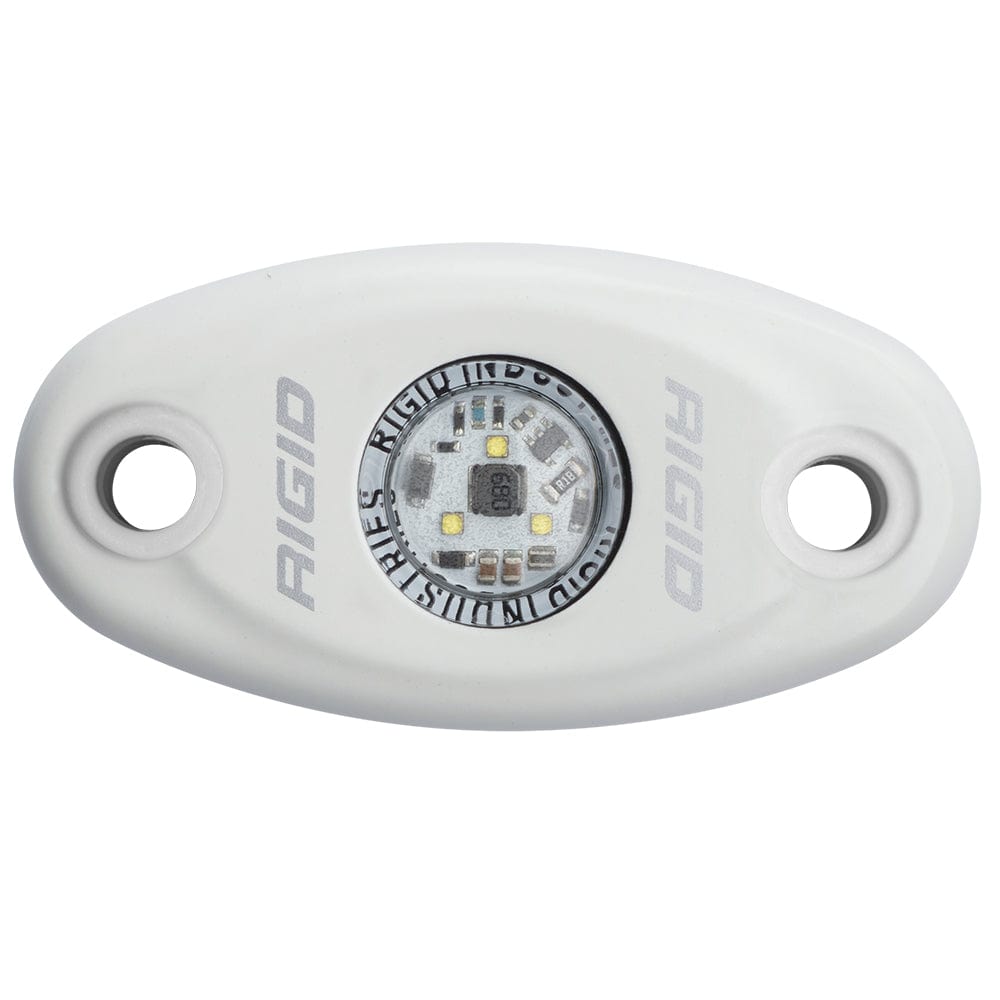RIGID Industries A-Series White Low Power LED Light - Single - Natural White [480143] - The Happy Skipper