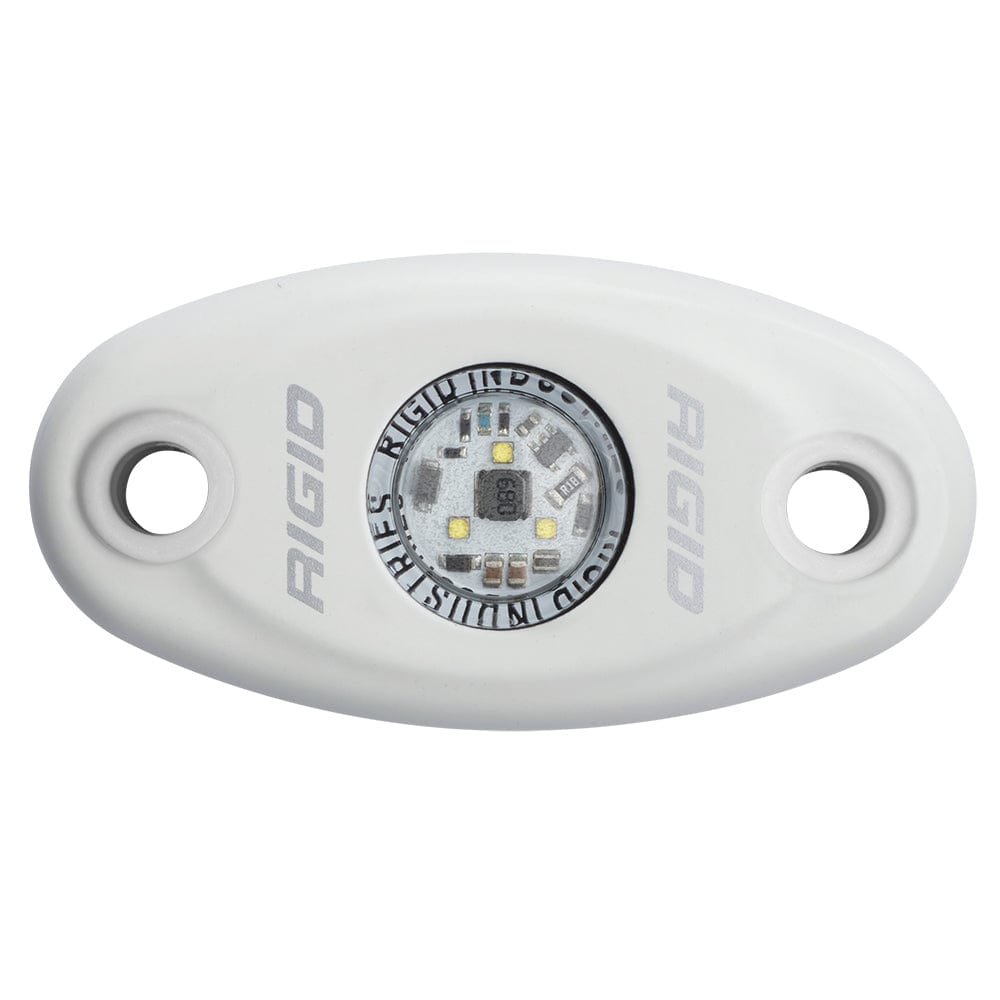 RIGID Industries A-Series White Low Power LED Light - Single - White [480153] - The Happy Skipper