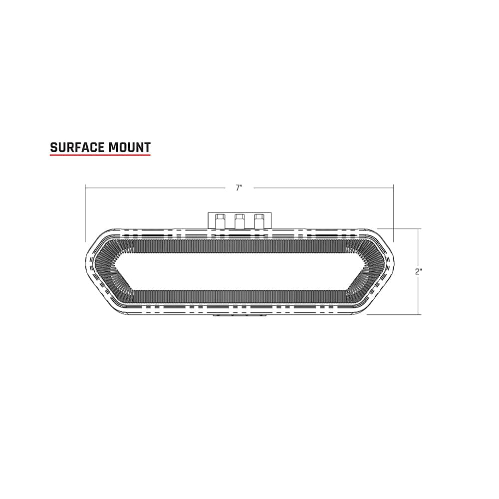 RIGID Industries Chase - Amber [90122] - The Happy Skipper