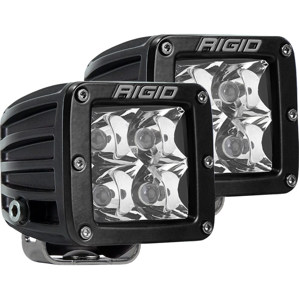 RIGID Industries D-Series PRO Hybrid-Spot LED - Pair - Black [202213] - The Happy Skipper
