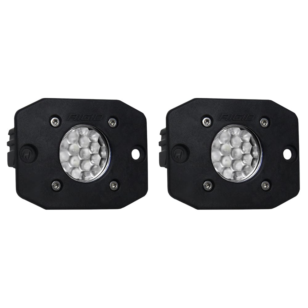 RIGID Industries Ignite Flush Mount Flood - Black [20641] - The Happy Skipper