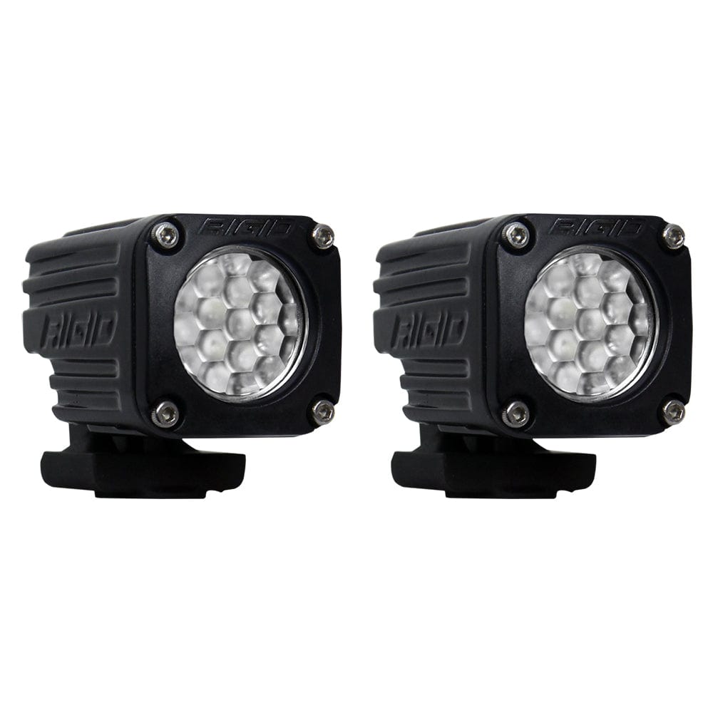 RIGID Industries Ignite Surface Mount Diffused - Pair - Black [20541] - The Happy Skipper