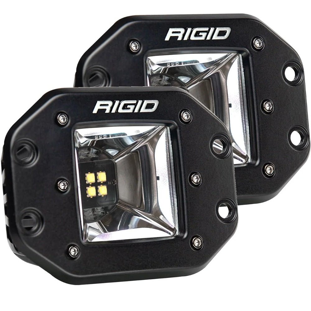 RIGID Industries Radiance Scene - RGBW - Flush Mount - Pair [682153] - The Happy Skipper