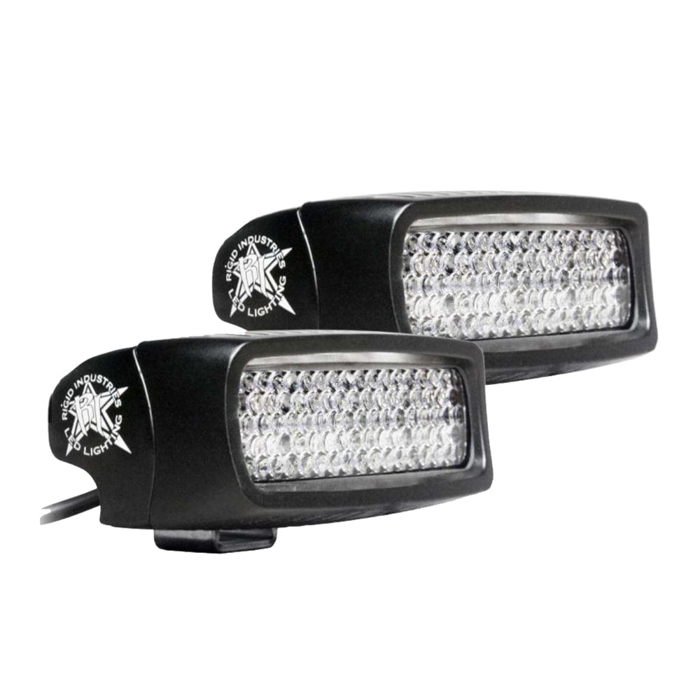 RIGID Industries SR-Q PRO Back Up Light Kit - Surface Mount Diffused - Pair - Black [980023] - The Happy Skipper