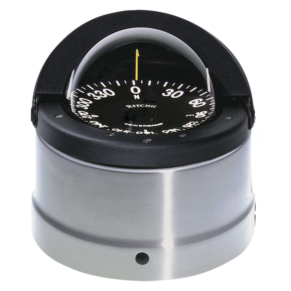 Ritchie DNP-200 Navigator Compass - Binnacle Mount - Polished Stainless Steel/Black [DNP-200] - The Happy Skipper